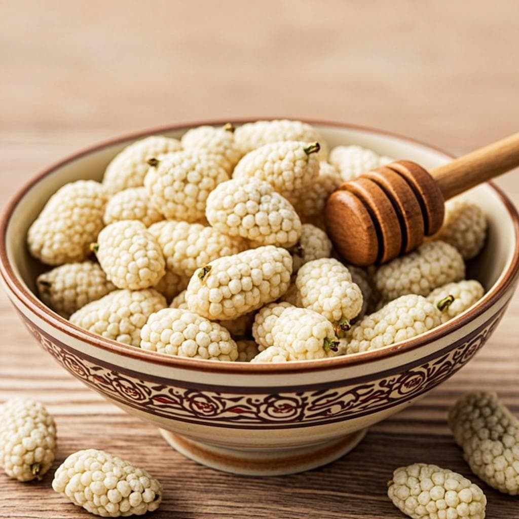 توت خشک درشت سرشار